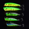 Mixed 5 models Fishing Lure Topwater Popper Crankbait Carp Fly Fresh Water Artificial Bait Lure Pesca With 3D Eyes ► Photo 1/6