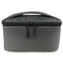 Colorido Suave Cámara Manga Bolsa del bolso Insertar Partición Interior Acolchado Backpack el Bolso del Caso de Protección Para La Cámara