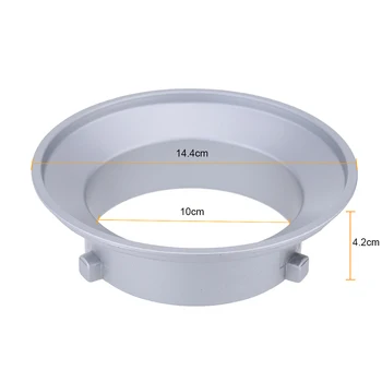 

Godox SA-NB Bowen Mounts Adapter Ring 144mm Diameter Mounting Flange Ring Adapter for Flash Accessories Fits for Bowens