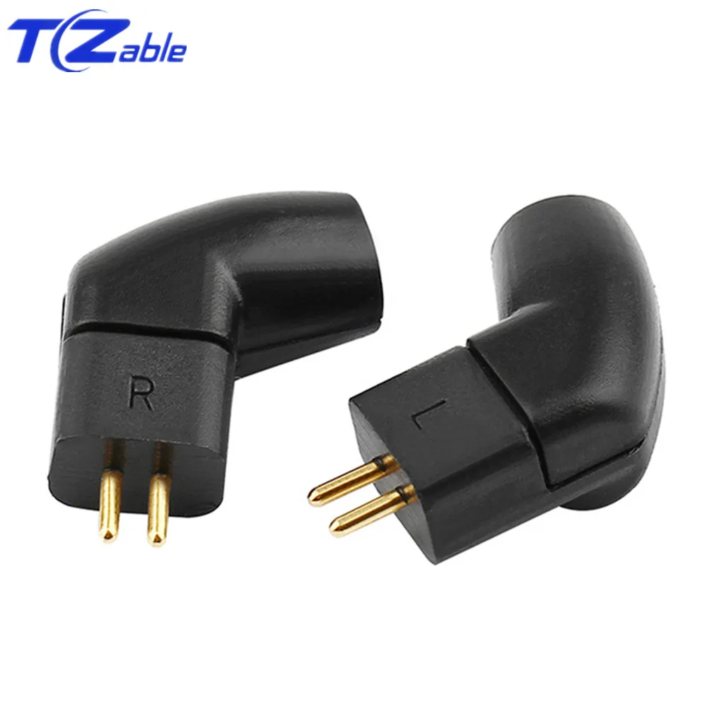Black Hifi Разъем для наушников 0,78 мм разъем для наушников для JH аудио JH16 Pro JH11 W4R разъем для наушников адаптеры аудио разъем припой провода - Цвет: Black