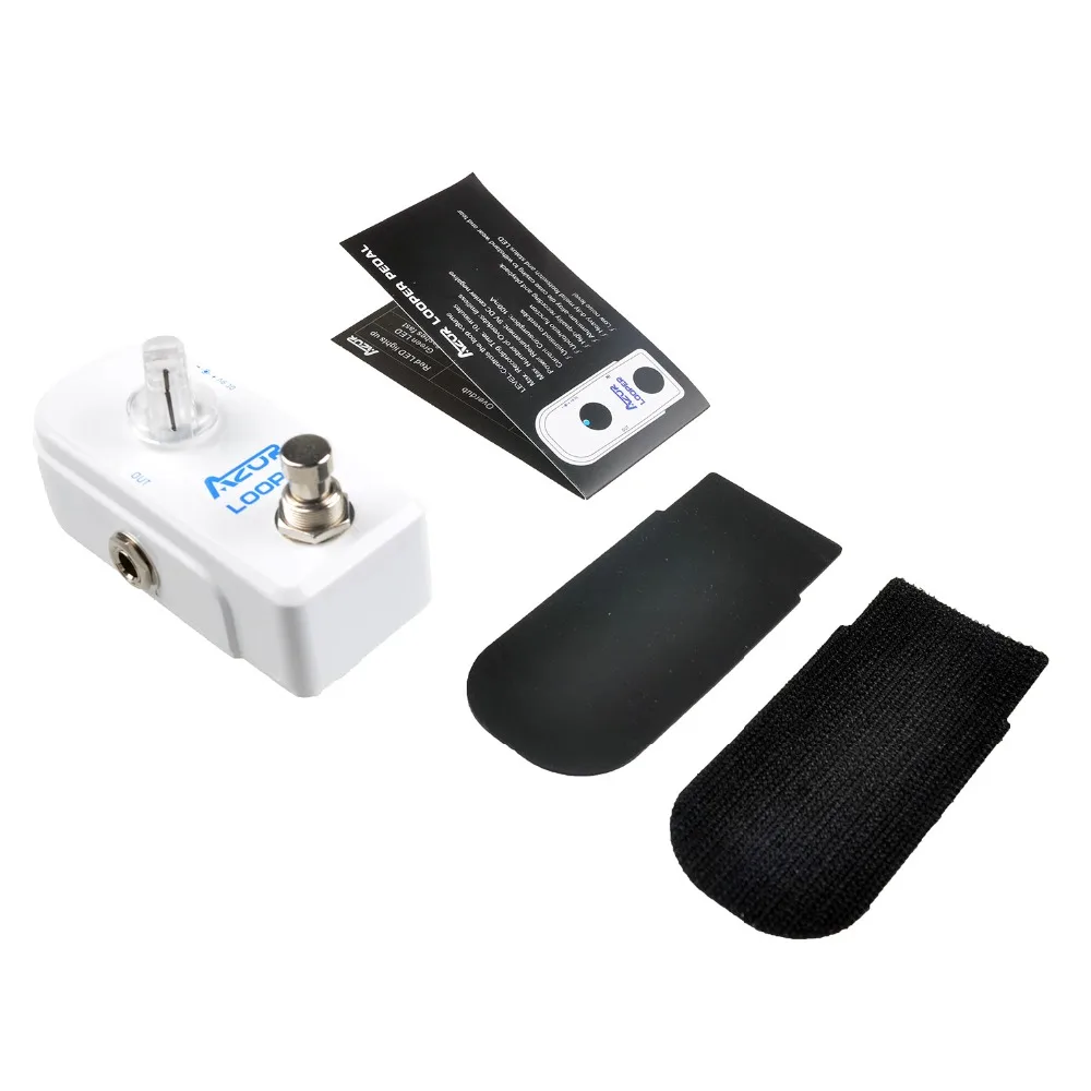 AP 313 Looper Mini Pedal efecto guitarra volumen Azor Looper Pedal 9 V