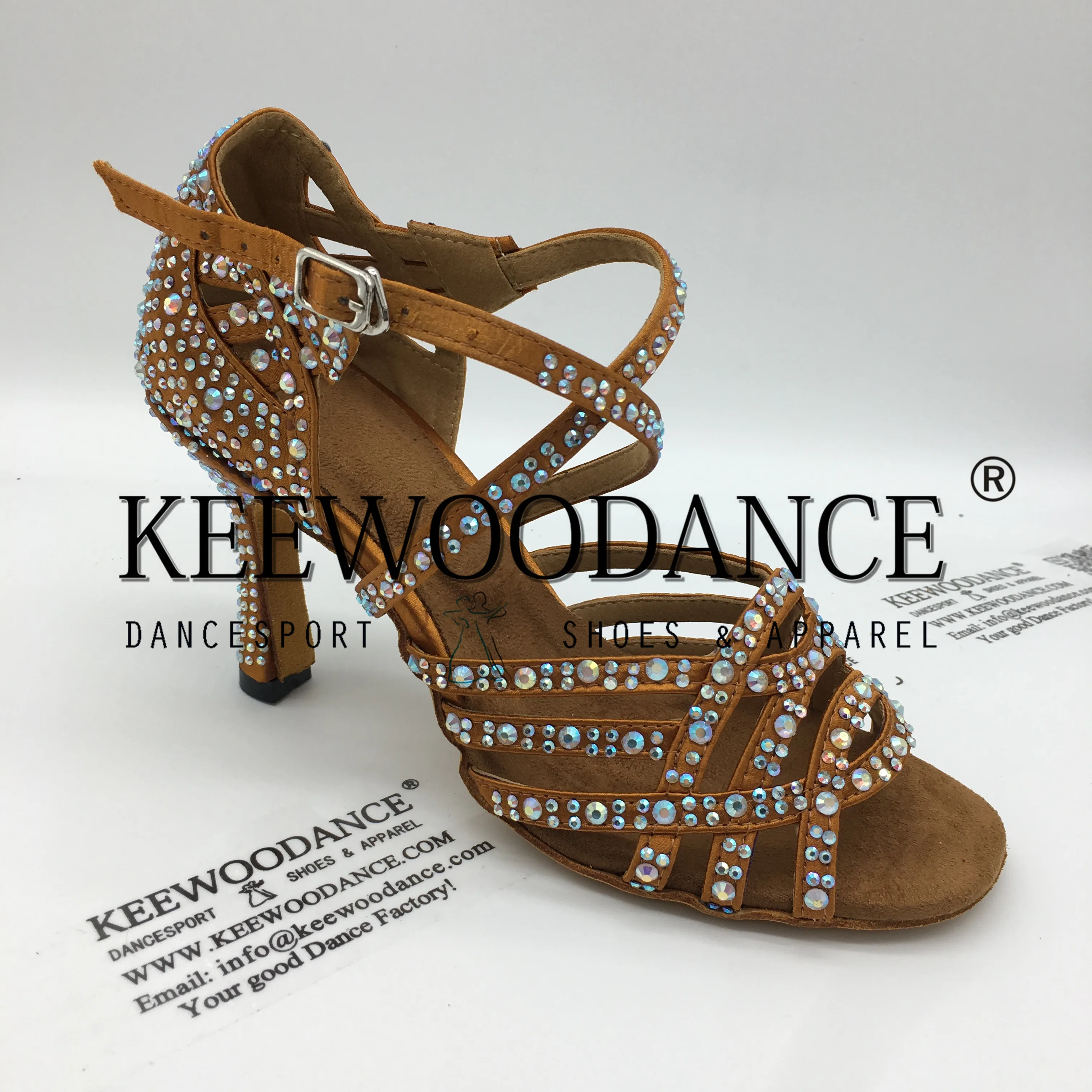 KEEWOO танцевальная обувь со стразами для бальных танцев женская zapatos de mujer туфли