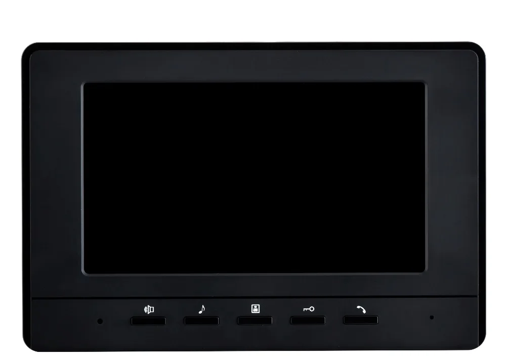 

YobangSecurity Black 7 Inch Color TFT LCD Screen Monitor Video Door Phone Doorbell Video Entry System Intercom