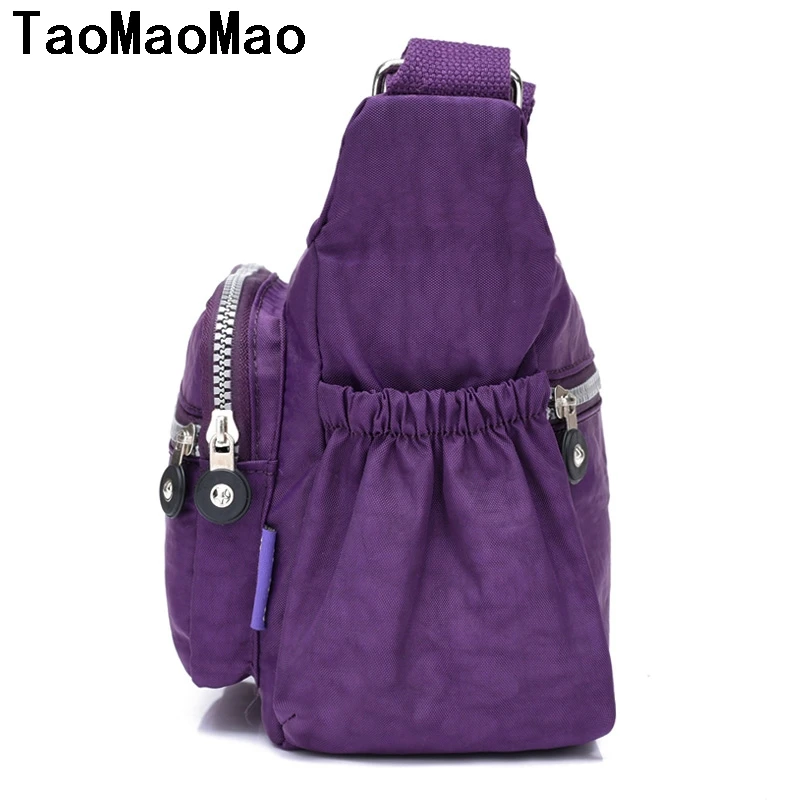 أزياء النساء Crossbody حقيبة الكتف حقيبة عارضة النايلون حقائب رسول متعدد الطبقات حقائب sac أزياء النساء Crossbody حقيبة الكتف حقيبة عارضة النايلون حقائب رسول متعدد الطبقات حقائب sac