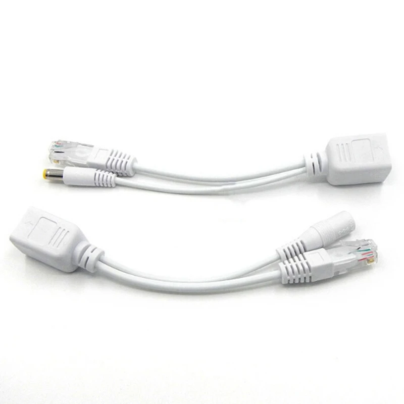 1 пара POE кабеля Мощность Over Ethernet кабель адаптера POE разветвитель RJ45 инжектор Питание Модуль 12-48 v для IP Камера