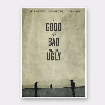 

The Good, The Bad, and The Ugly Movie Silk Poster Painting Print Wall Art Home Decor