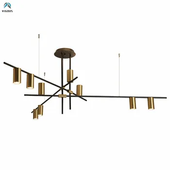 

Nordic Plate Metal Lustre Led Chandelier Rotatable Led Pendant Chandelier Lighting Luminaria for Living Room Led Lamparas