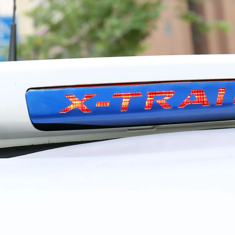 Автомобильная накладка из нержавеющей стали для стоп сигнала защитная x trail t32 2014