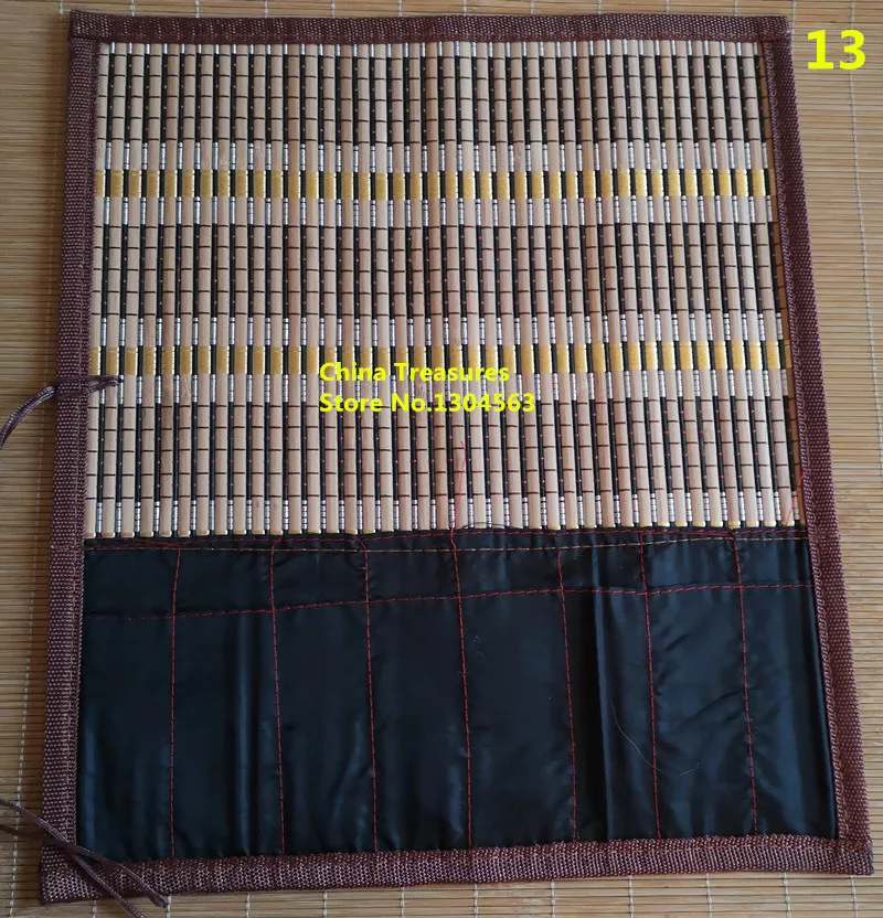 12 шт. щетка + 1 Шторы, кисть для китайской живописи набор с ручкой Шторы китайский чернил кисти Китайский Canlligraphy кисть Mo Bi