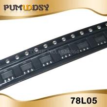 50 шт./лот 78L05 SOT89 Триод IC