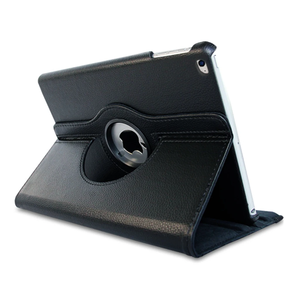 

Smart Stand Flip Case For Apple iPad Air 2 Multifunction Bracket Stand Cover A1566 A1567 360 degree Rotating Multiple Angles