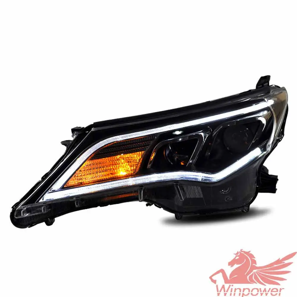 Free shipping!! For Toyota RAV4 Headlights 2013 2015 xenon Headlamps
