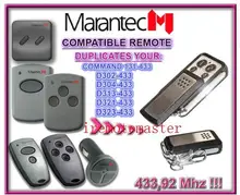 Aftermarket MARANTEC D302-433, D304-433, D313-433, D323-433, D321-433, Comando 131-433 compatível remoto muito