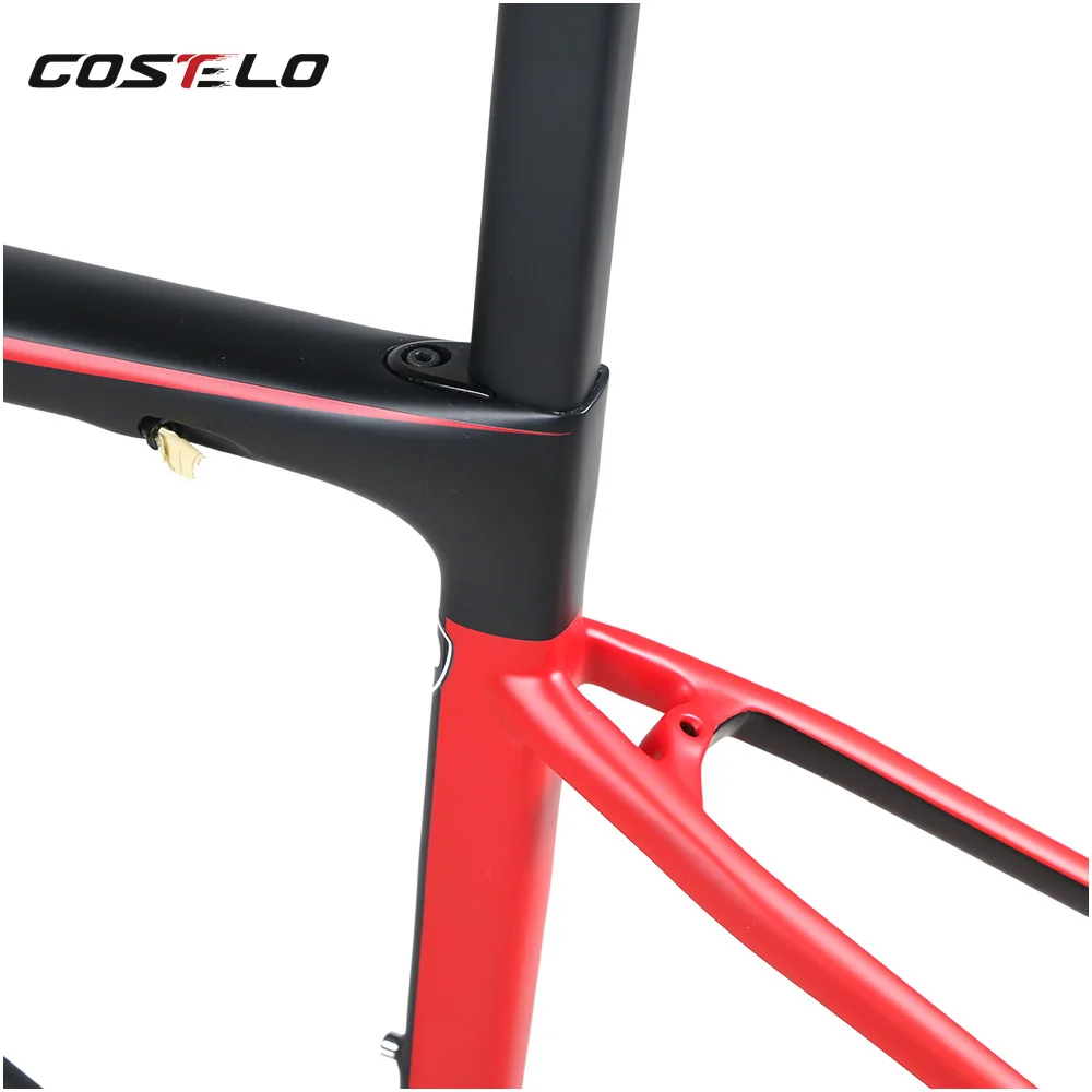 Discount 2019 Costelo Speedmachine 3.0 ultra light 790g disc carbon fiber road bike cycling frame bicycle bicicleta frame  cheap frame 5