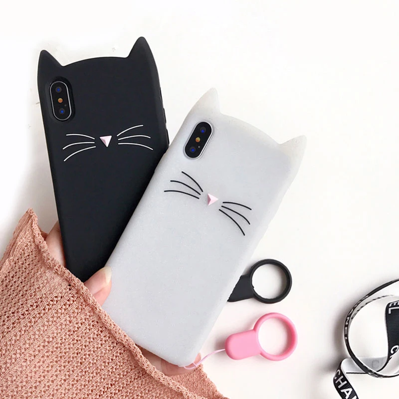 Мягкий силиконовый чехол для телефона Boucho iPhone 5 5S SE 7 8 plus 7Plus X задняя крышка 6 6S |
