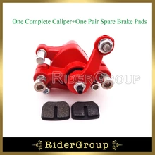 2-х тактный одежда Minimoto, Задний дисковый тормозной суппорт тормозные колодки для мини газа электромотор для карта квадроцикл вездеход 4 колесный скутер goped