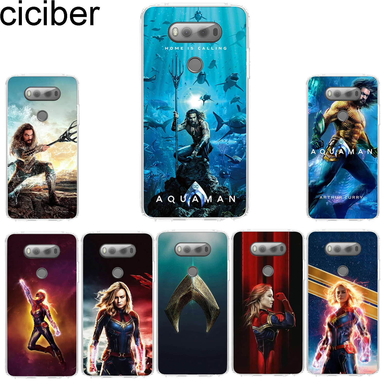 Ciciber для LG G7 G6 G5 G4 V40 V35 V30 V20 чехол телефона K11 K10 K9 K8 K4 2018 2017 X Power 3 2 Q Stylus 6 7 Captain Marvel |