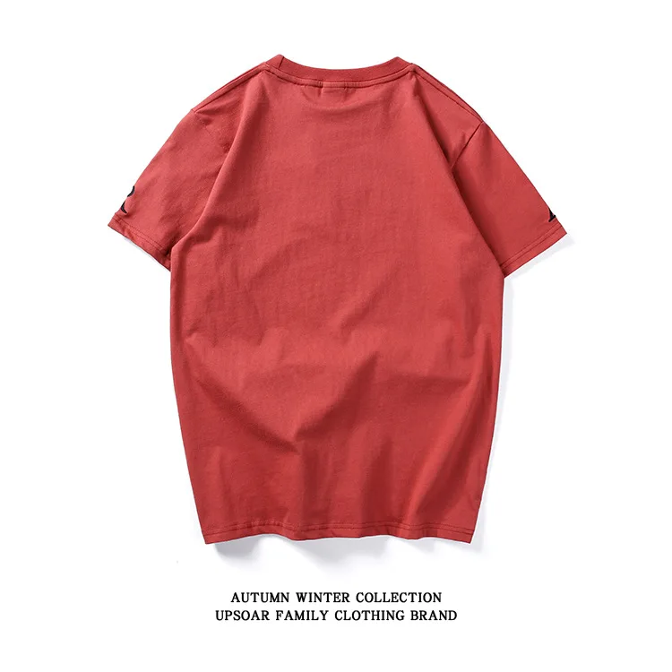 FGKKS брендовая мужская футболка Летняя мужская хип-хоп Футболка с принтом короткий рукав Топ Мужская Повседневная футболка