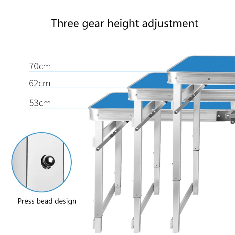 Multifunction Outdoor Foldable Table Lifted Simple Camping Dining Desk with Umbrella Hole Vacation Barbecue Table and Chair Set Multifunction Outdoor Foldable Table Lifted Simple Camping Dining Desk with Umbrella Hole Vacation Barbecue Table and Chair Set