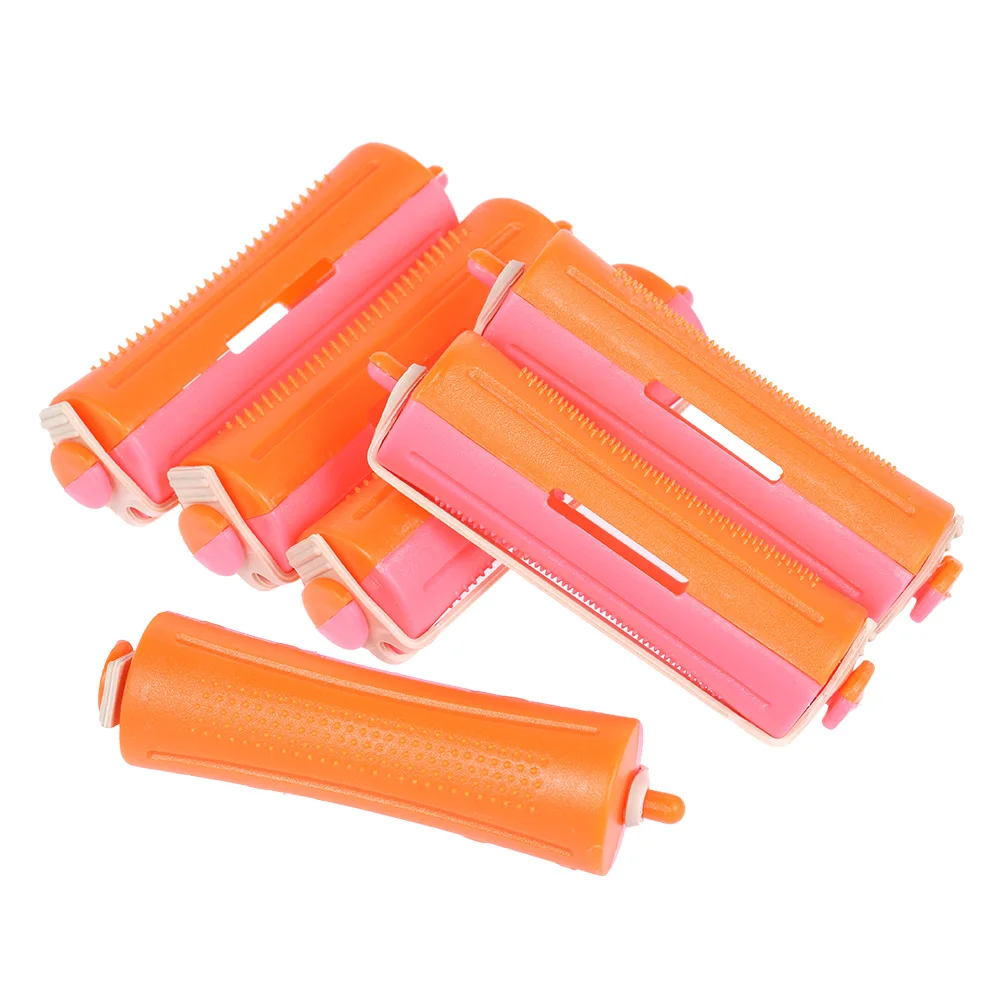 Buy 6 Pieces DIY Salon Cold Wave Rods Hair Roller With