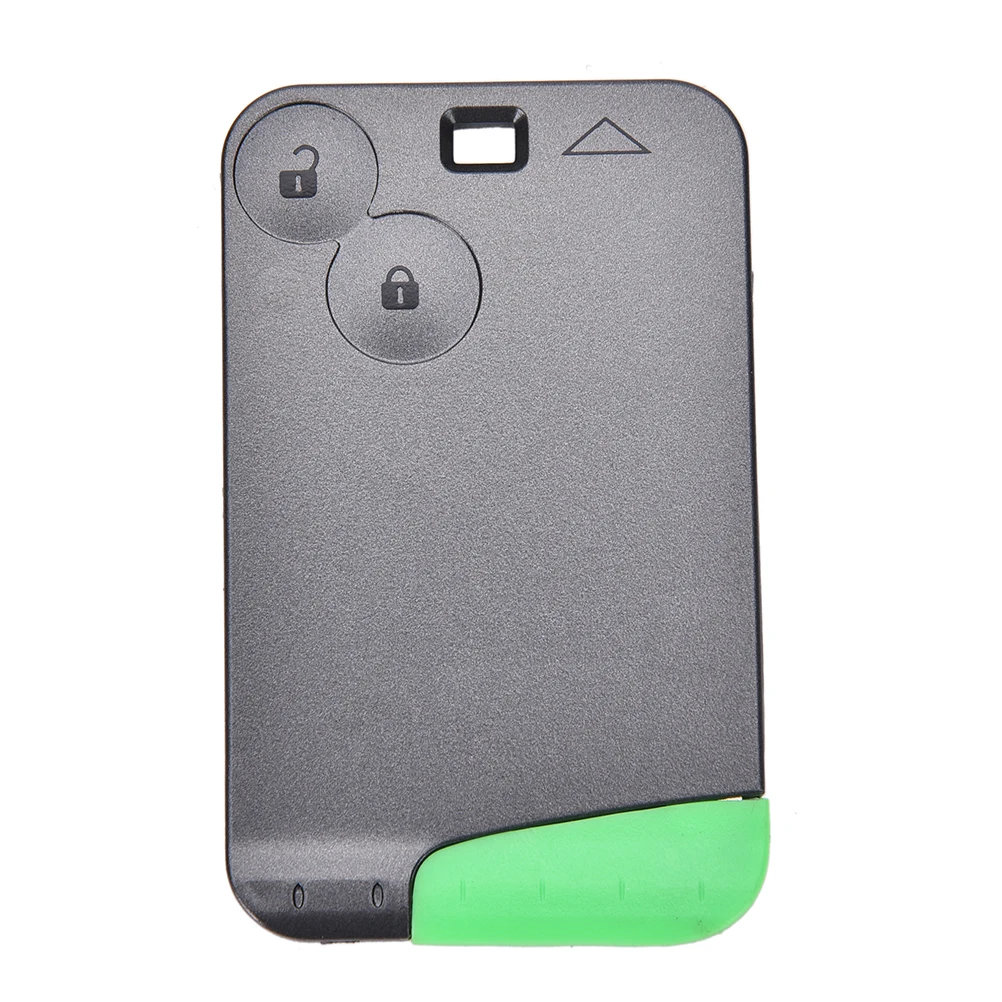 

New 2 button Replacement Key Card Shell/Case +Blank Blade FOR Renault Laguna