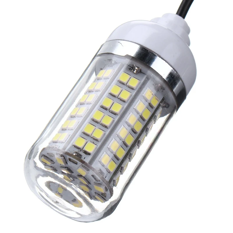 

Energy Saving 7W 2835SMD LED Lamp Bulb With Switch IP68 Waterproof LED Underwater Fishing Squid Fish Lure Light LED Fishing Lamp