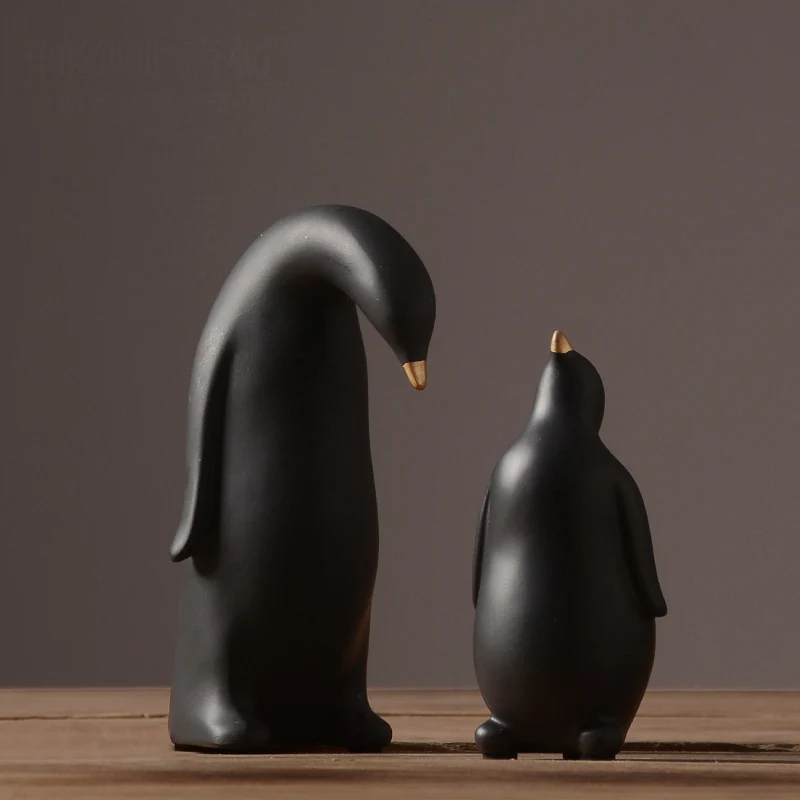 الرجعية غرفة المعيشة الديكور البطريق الأسرة الأطفال غرفة الديكور دراسة مكتب خزانة الأسرة هووسورمينغ هدية