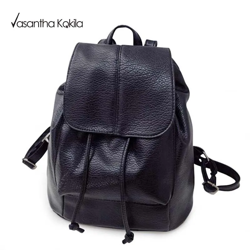 

Multifunction Designer Backpacks Women Preppy Bookbags Mochilas Mujer Pu Leather Backpack Lady Large Capacity Mochila Escolar