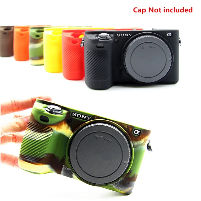 Rubber Silicon Case Body Cover Protector Skin for Sony A6500