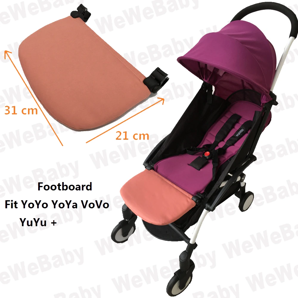 Детская коляска Аксессуары для ног feetboard 21 см Расширенный для babyzen YoYo коляска органайзер для ног доска для бега подножка