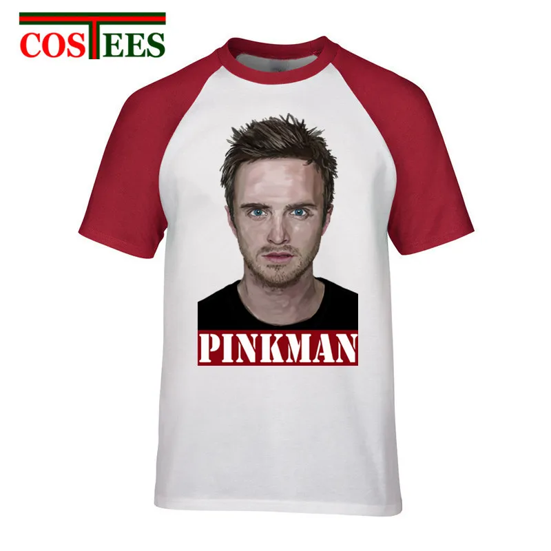 Мужская футболка с принтом Jesse Pinkman 100% хлопок gsm|Футболки| |