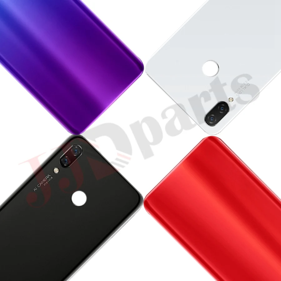 Оригинальная крышка батарейного отсека для Huawei Nova 3I Задняя стеклянная Крышка 3