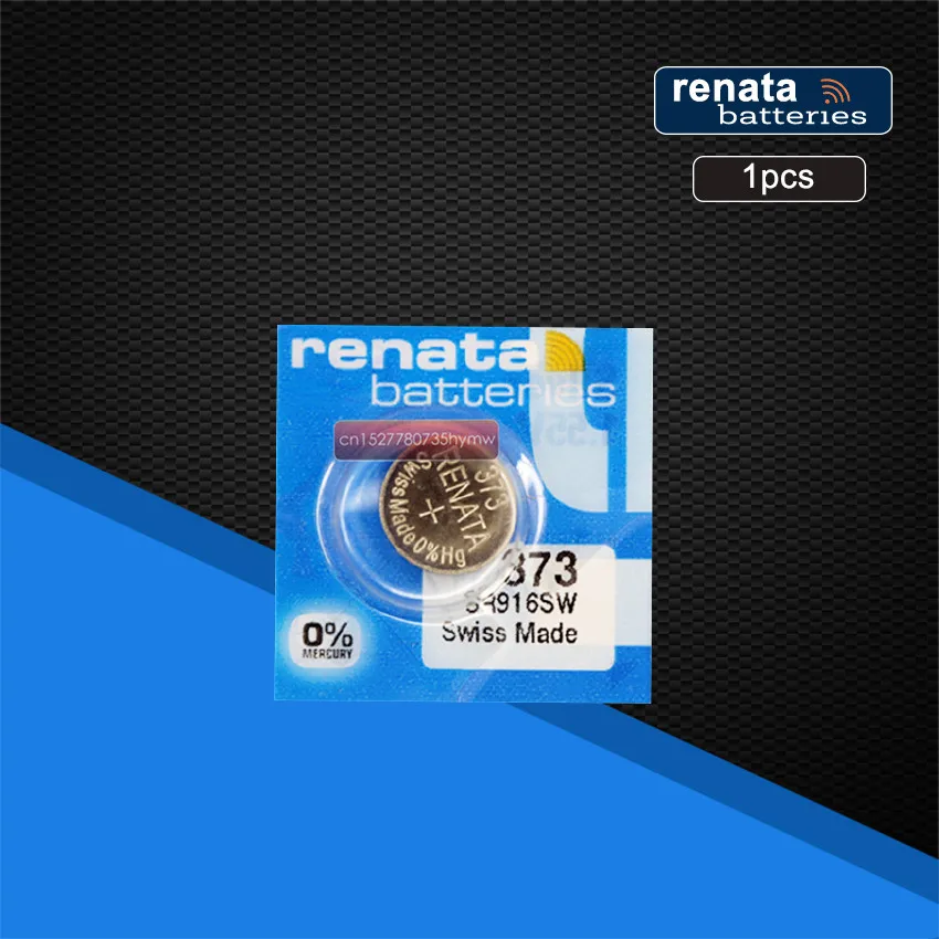 

1pc Renata LONG LASTING 373 SR916SW 916 LR916 SR68 Watch Battery Button Coin Cell Swiss Made 100% Original