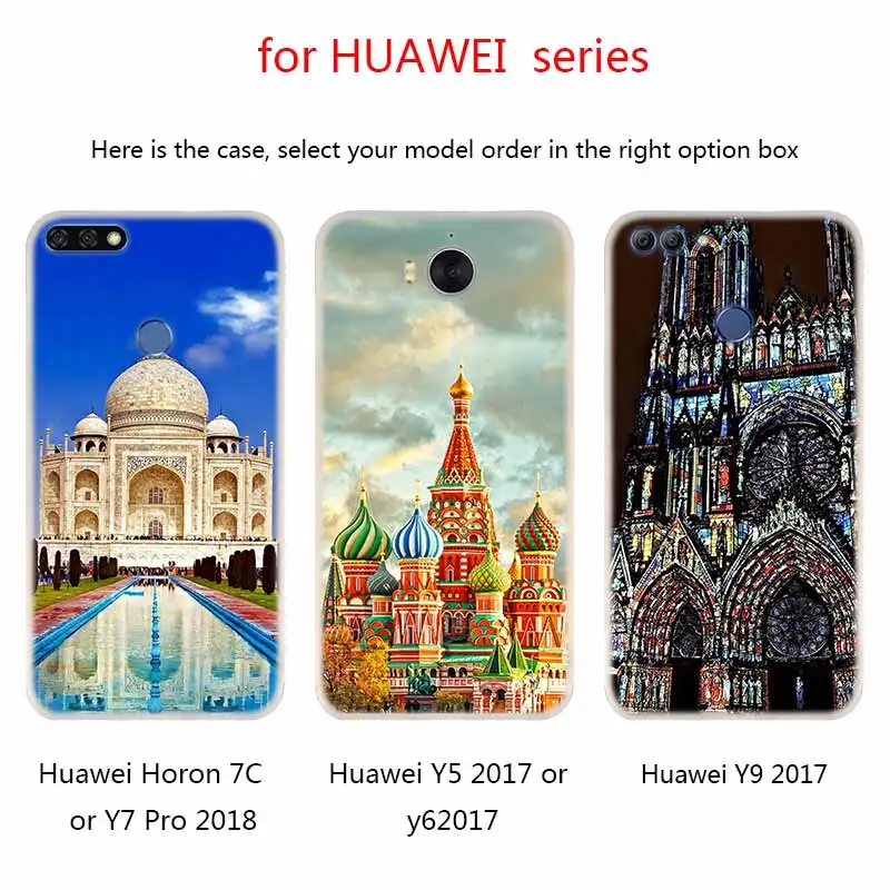 Чехол с изображением русского замка мягкие силиконовые чехлы для Huawei Mate 10 Lite 20 Pro