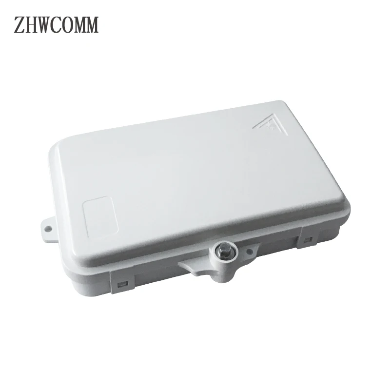 

ZHWCOMM high quality 4 Core Fiber Optic Terminal Box FTTH Box Fiber Optic Distribution Box Free shipping