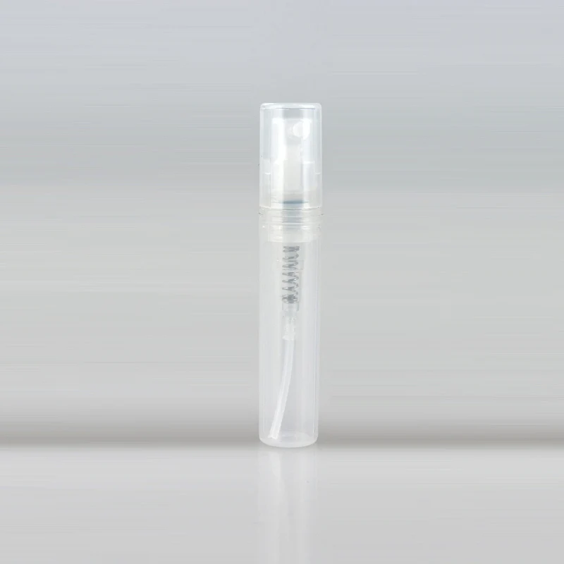 10 шт./лот 3 мл мини-проба портативный прозрачный пластиковый флакон духов и пустой чехол для парфюма для путешественника - Цвет: 3ML