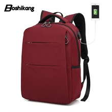 Boshikang женский рюкзак высокого качества Оксфорд школьный рюкзак для подростков 15 дюймов сумка для ноутбука большая Вместительная дорожная сумка женская