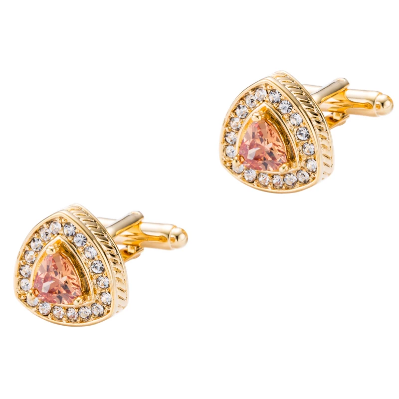 

VAGULA Cuff links Excellent Crystal Gemelos Lawyer Gift Button 255