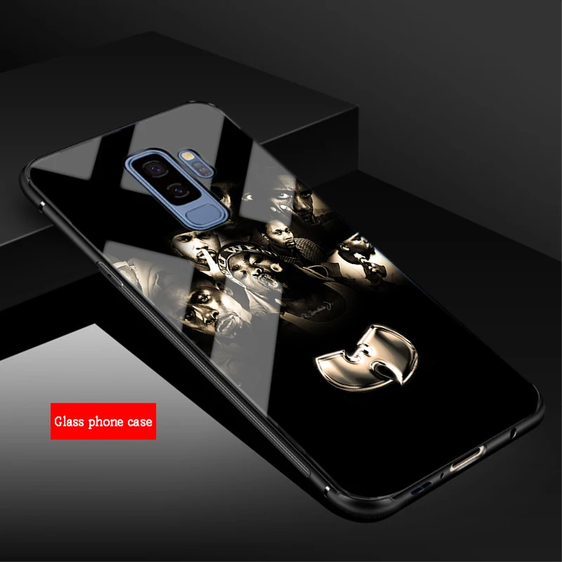 Wu Tang Clan чехол из закаленного стекла для телефона для samsung Galaxy S8 S9 S10 плюс A6 A6S A8 A8S J6 J8 NOTE8 9 - Цвет: B19062006-03.jpg