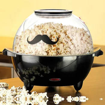 

Plastic Material 4.5L Large Capacity Home Multi-function Popcorn Machine Uniform Heating Non-stick Pan Coating