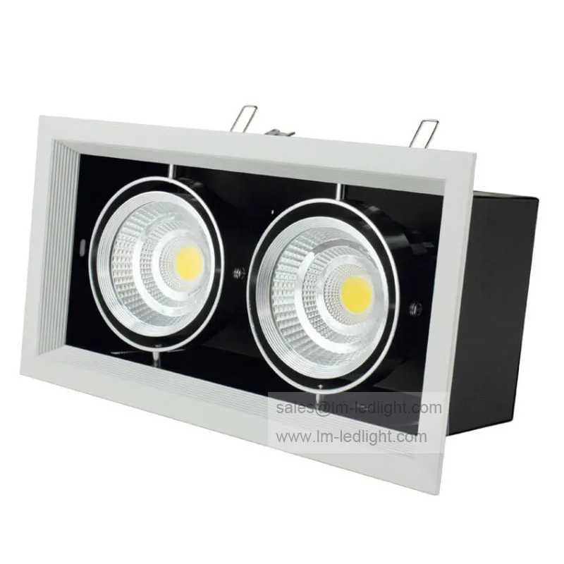 

30w led cob lamp led bean pot lamp adjustable 30w led grille lamp AC85-265V