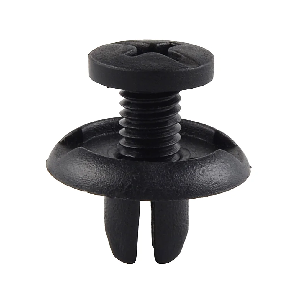 50/100Pcs Bumper Hood Fender Splash Guard Retainer Clips Fasteners For Honda Acurain Nuts