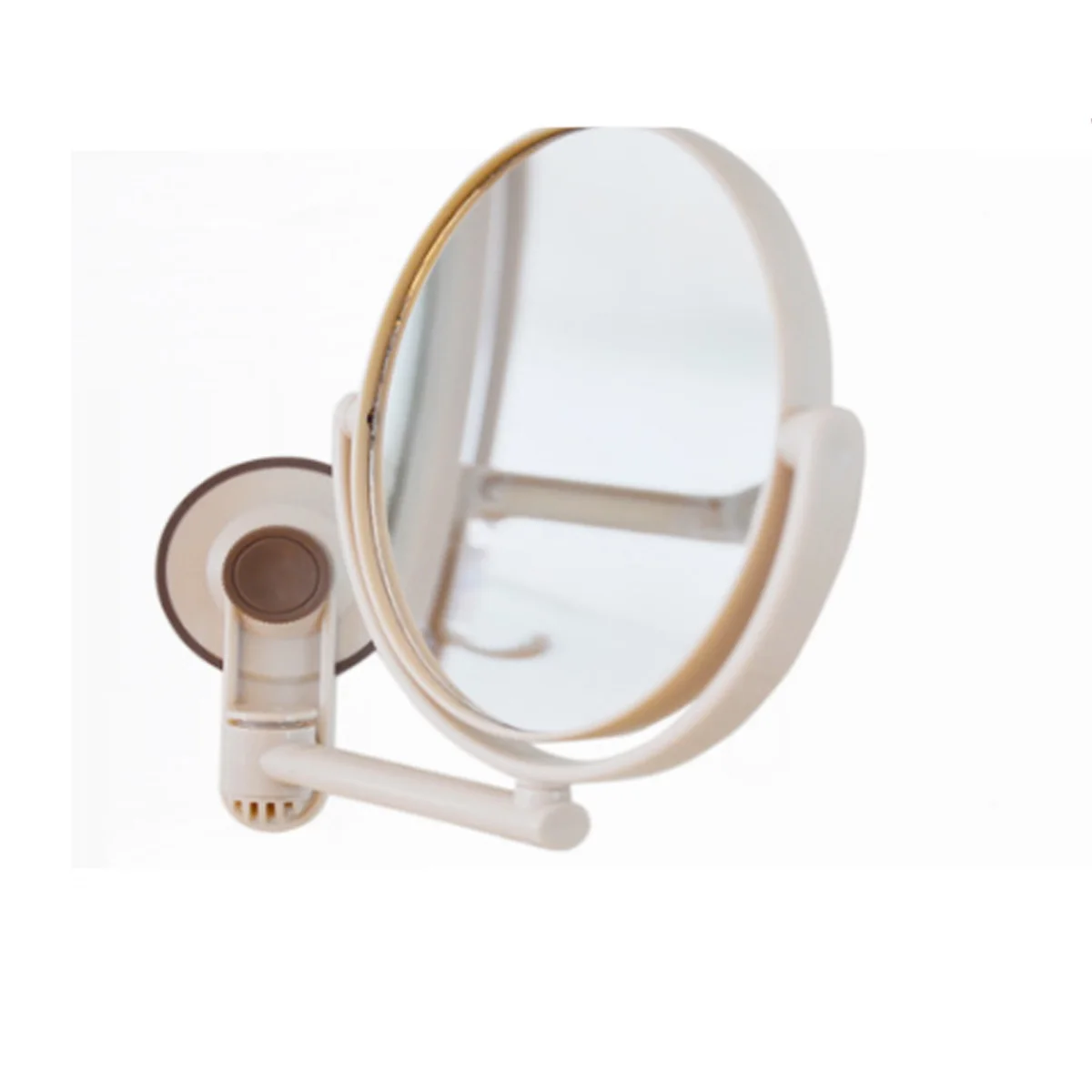 Espejo de pared espejo lado doble cuarto de baño cosméticos maquillaje de cara 360 giratorio espejo decoración para el hogar Espejo de pared espejo lado doble cuarto de baño cosméticos maquillaje de cara 360 giratorio espejo decoración para el hogar