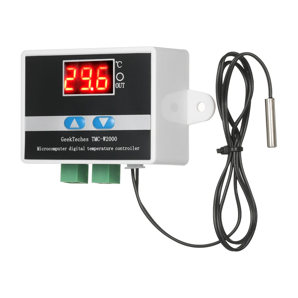 LCD Digital Temperature Controller Thermostat TMC W2000 High Precision