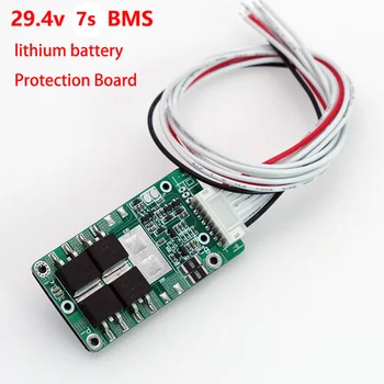 

1PCS 29.4V 7S 15A 20A Li-ion 18650 Battery Pack BMS PCB board PCM w/ Balance Integrated Circuits Board for e-bike ebicycle