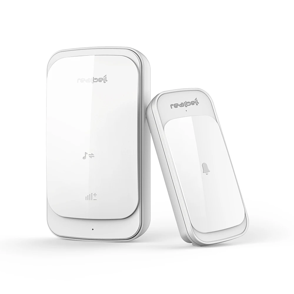 

280M Waterproof Wireless Slim Remote Control Ring Doorbell Touched Intelligent Door Bell Ring