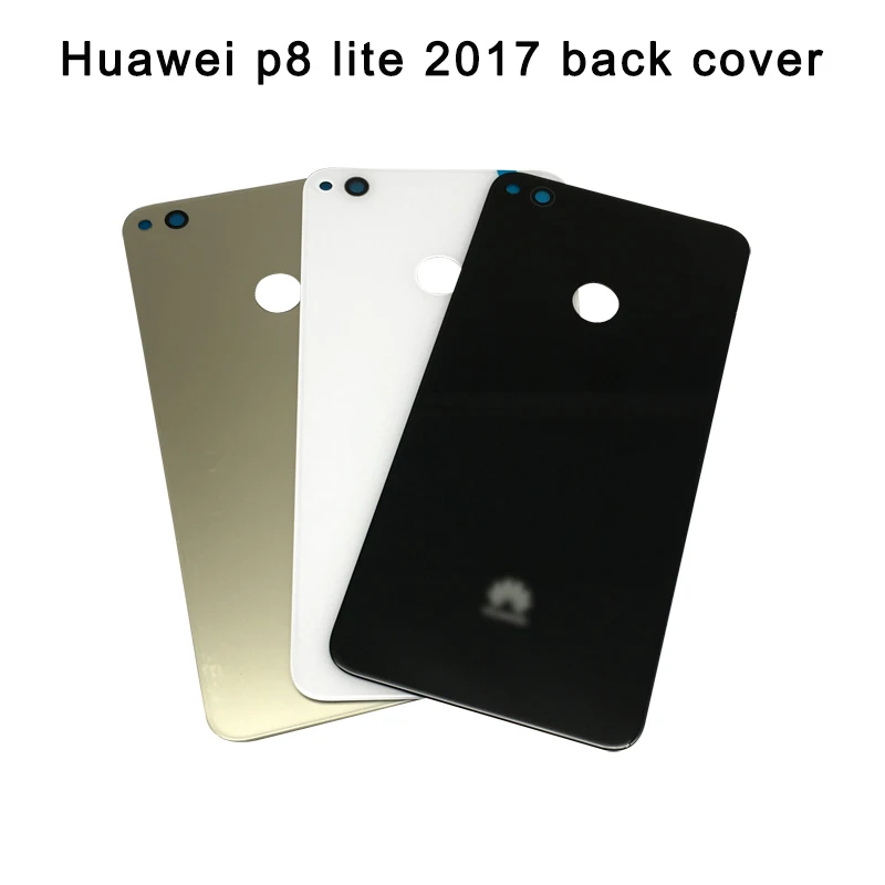 Huawei P8 Lite Задняя стеклянная крышка батареи задняя дверь для huawei P9 Lite Задняя стеклянная крышка Корпус чехол Замена панели