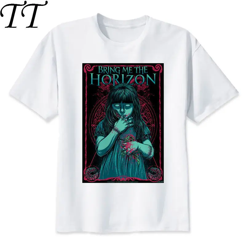 

bring me the horizon T-Shirts Men Personalized Custom Tee 2019 Summer male Fitness T shirt M8085