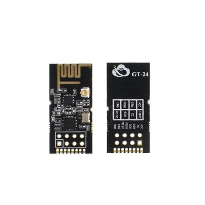 

10PCS GT-24 2.4G SMD NRF24L01 1100 meter long-distance NRF24L01+PA+LNA SMD wireless modules 1100meters