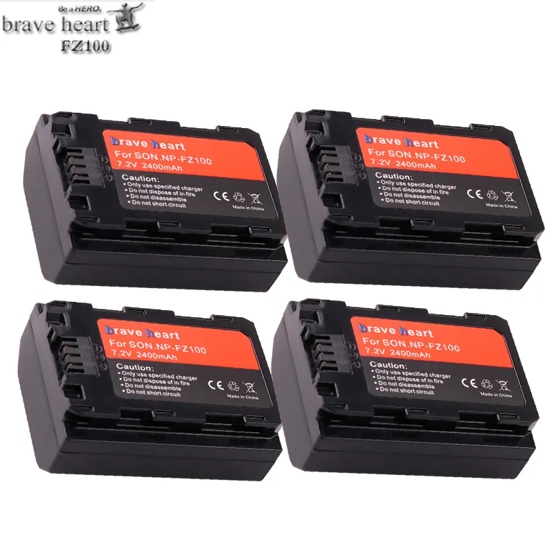 

newest 2400mah NP-FZ100 NP FZ100 Rechargeable Li-ion Battery for Sony NP-FZ100, BC-QZ1, Sony a9, a7R III, a7 III, ILCE-9 Cameras